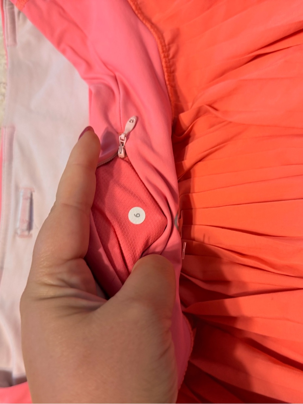 Lululemon Hot Pink Pleat to Street Skirt II Lined Tennis Athletic Workout Mini - Picture 6 of 6